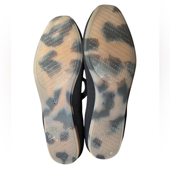 Rothy’s Square Mary Jane Flats Black - Picture 3 of 4